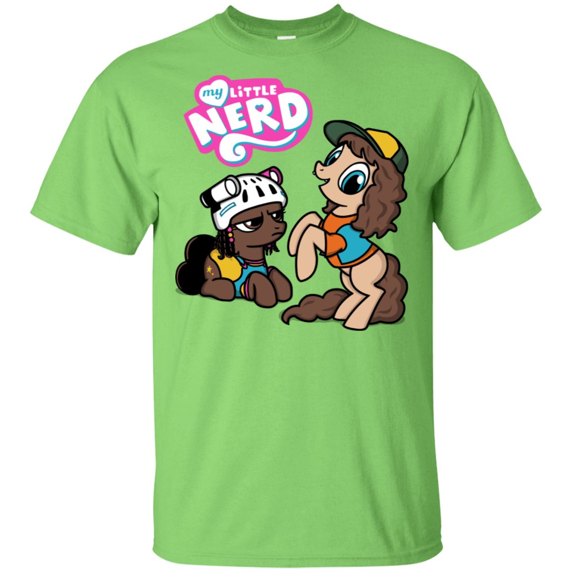 T-Shirts Lime / S My Little Nerd T-Shirt