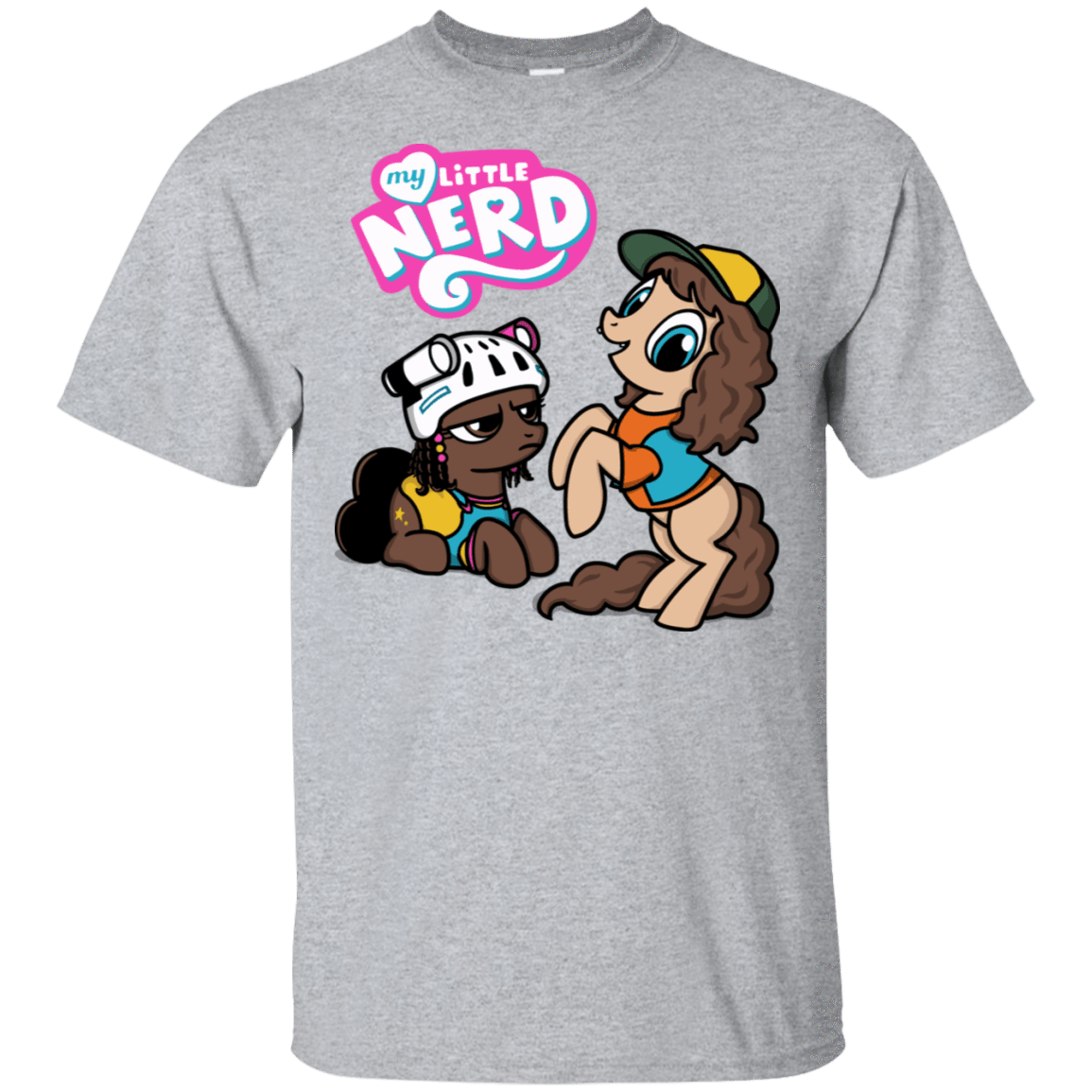 T-Shirts Sport Grey / S My Little Nerd T-Shirt