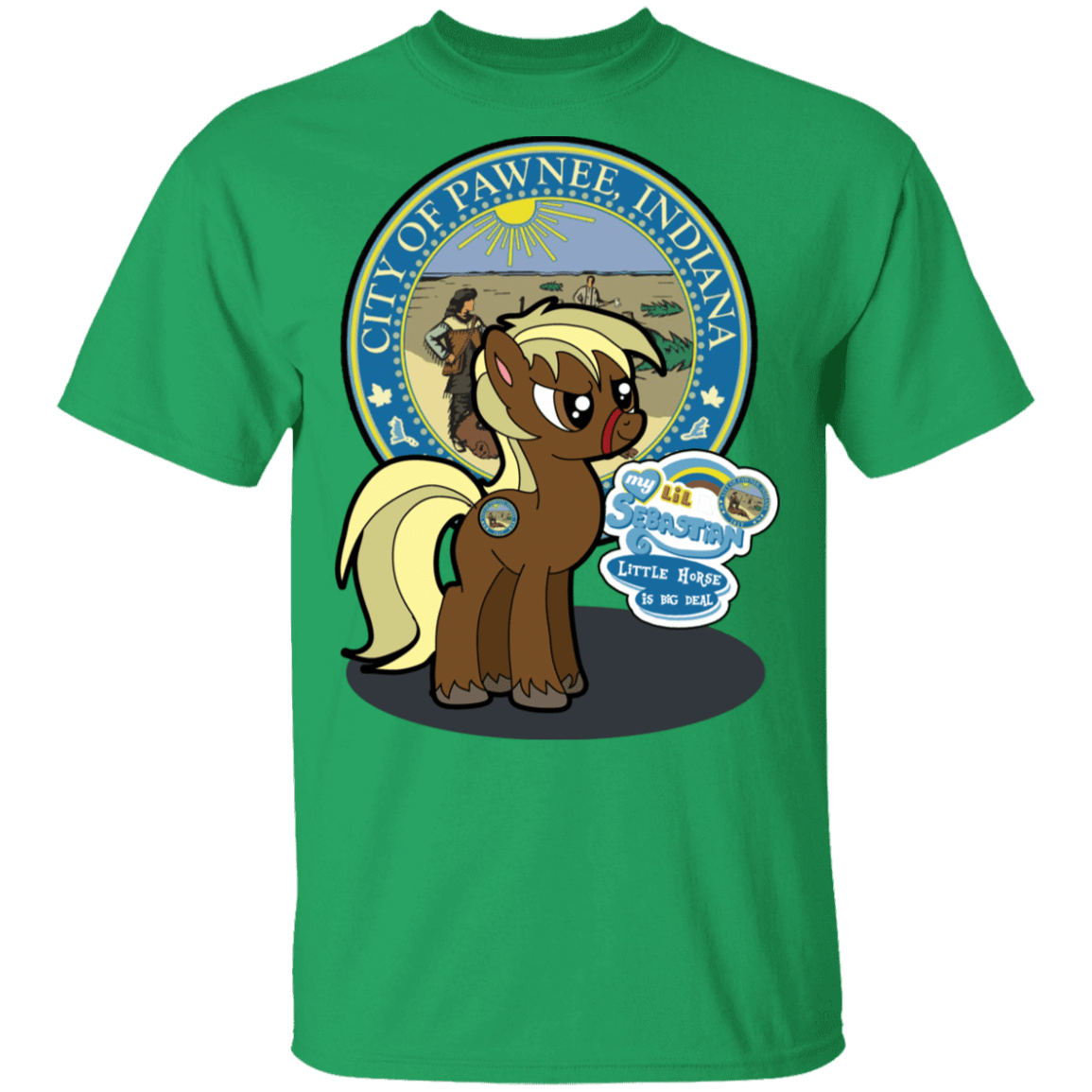 T-Shirts Irish Green / S My Little Sebastian T-Shirt