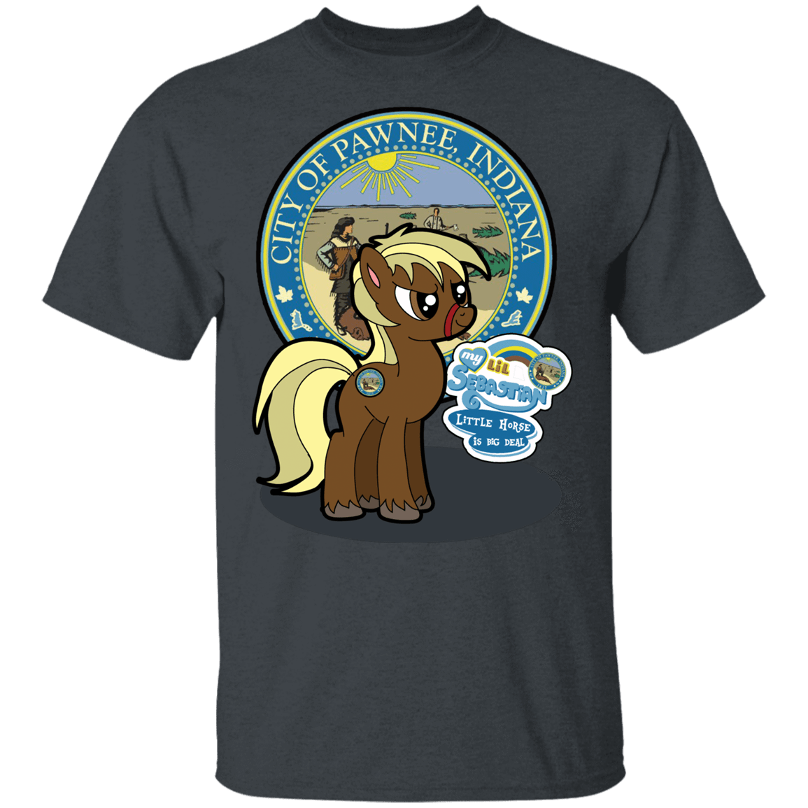 T-Shirts Dark Heather / YXS My Little Sebastian Youth T-Shirt