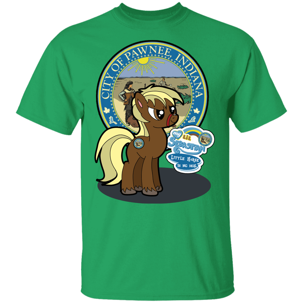 T-Shirts Irish Green / YXS My Little Sebastian Youth T-Shirt