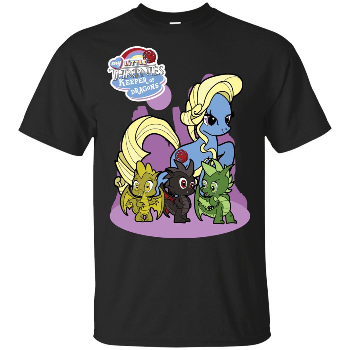 T-Shirts Black / S My Little Thronies T-Shirt
