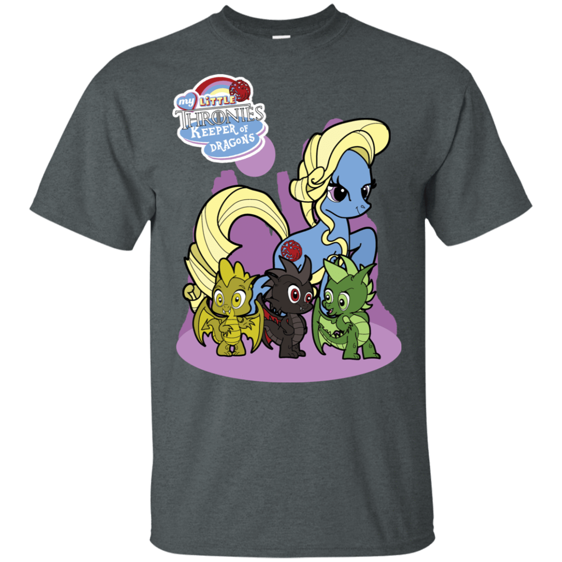 T-Shirts Dark Heather / S My Little Thronies T-Shirt
