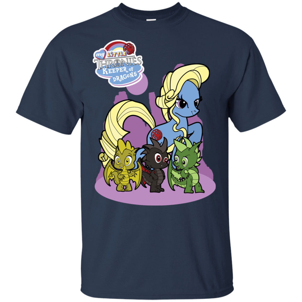 T-Shirts Navy / S My Little Thronies T-Shirt