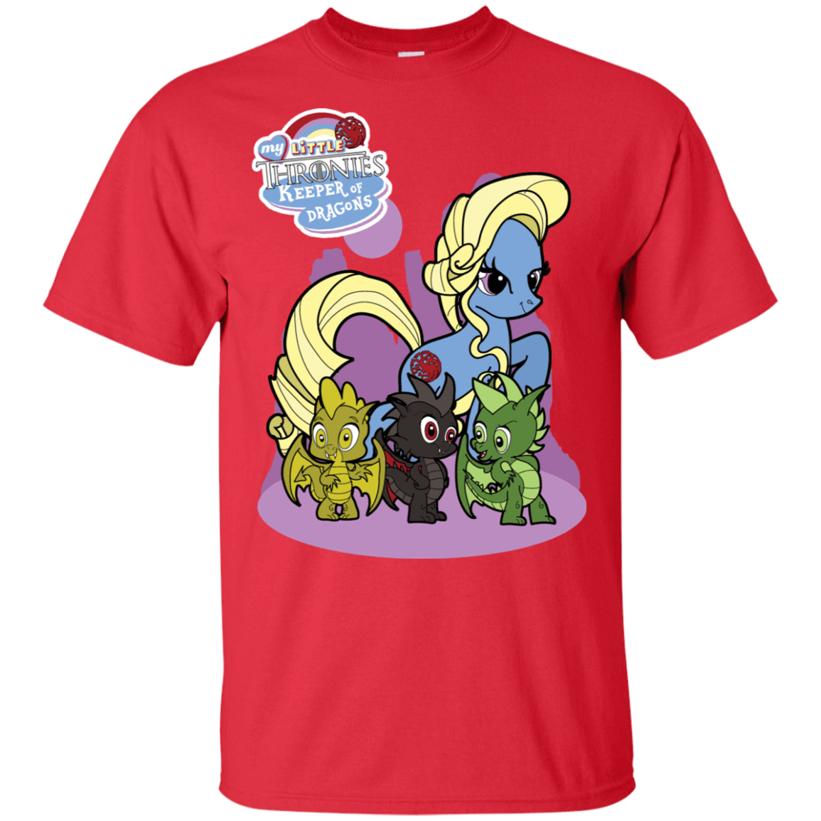 T-Shirts Red / S My Little Thronies T-Shirt