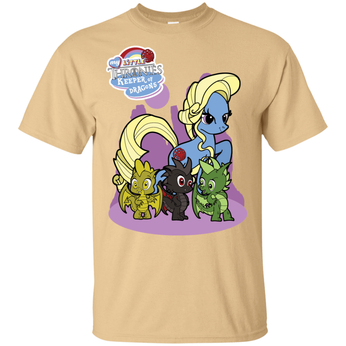 T-Shirts Vegas Gold / S My Little Thronies T-Shirt