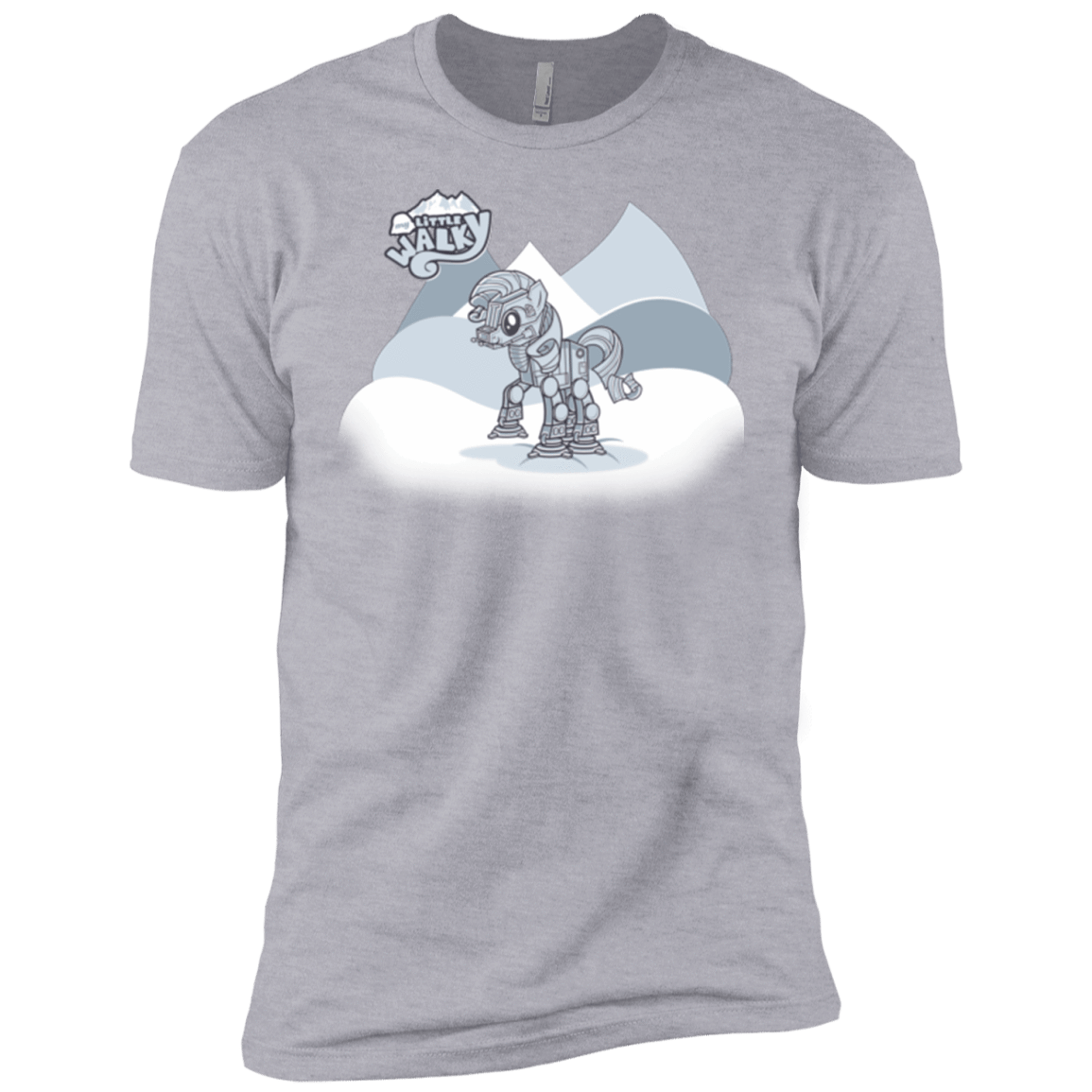 T-Shirts Heather Grey / YXS my little walky Boys Premium T-Shirt