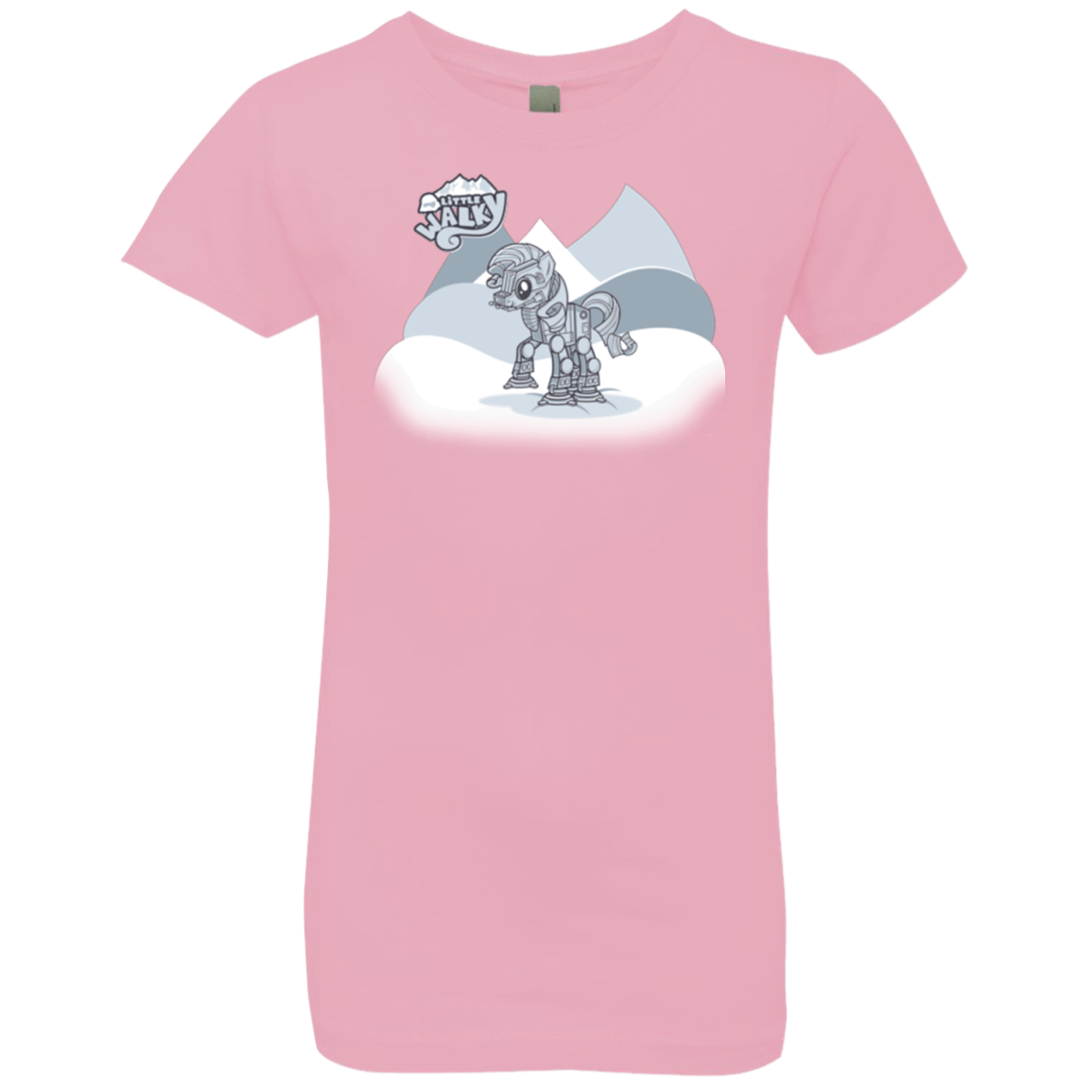 T-Shirts Light Pink / YXS my little walky Girls Premium T-Shirt