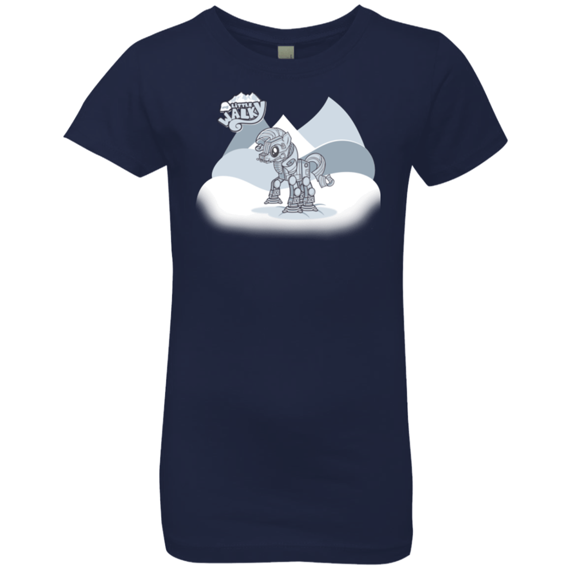 T-Shirts Midnight Navy / YXS my little walky Girls Premium T-Shirt