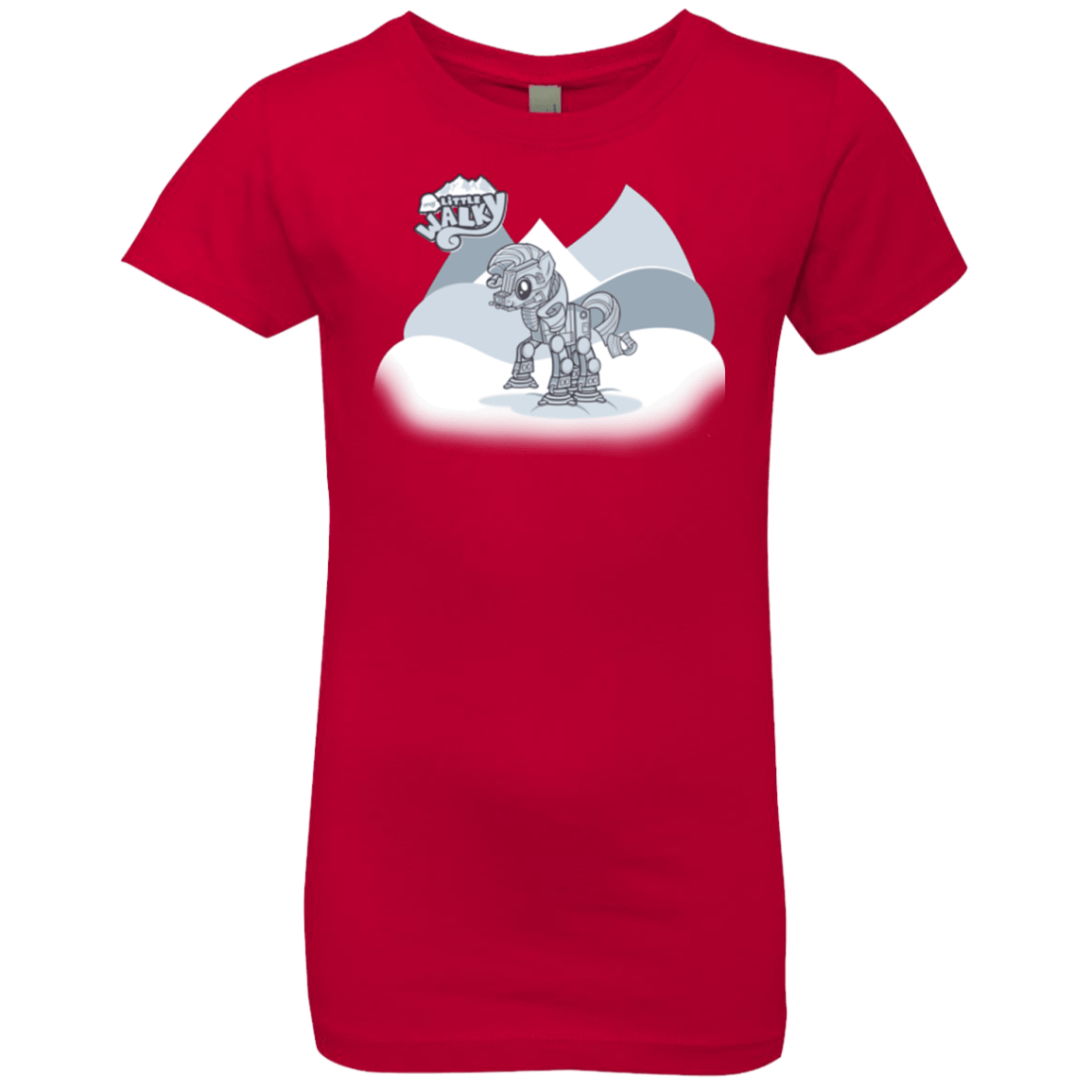 T-Shirts Red / YXS my little walky Girls Premium T-Shirt