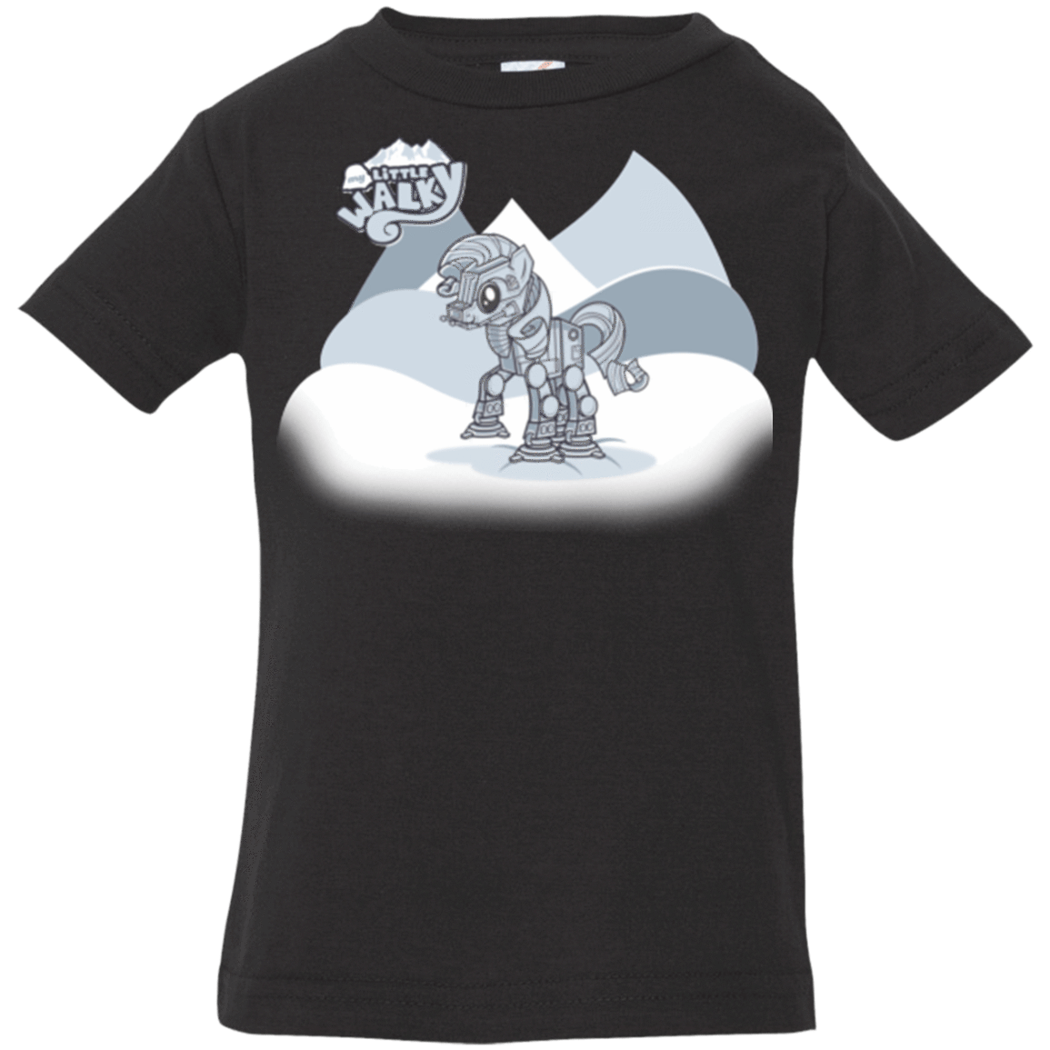 T-Shirts Black / 6 Months my little walky Infant Premium T-Shirt