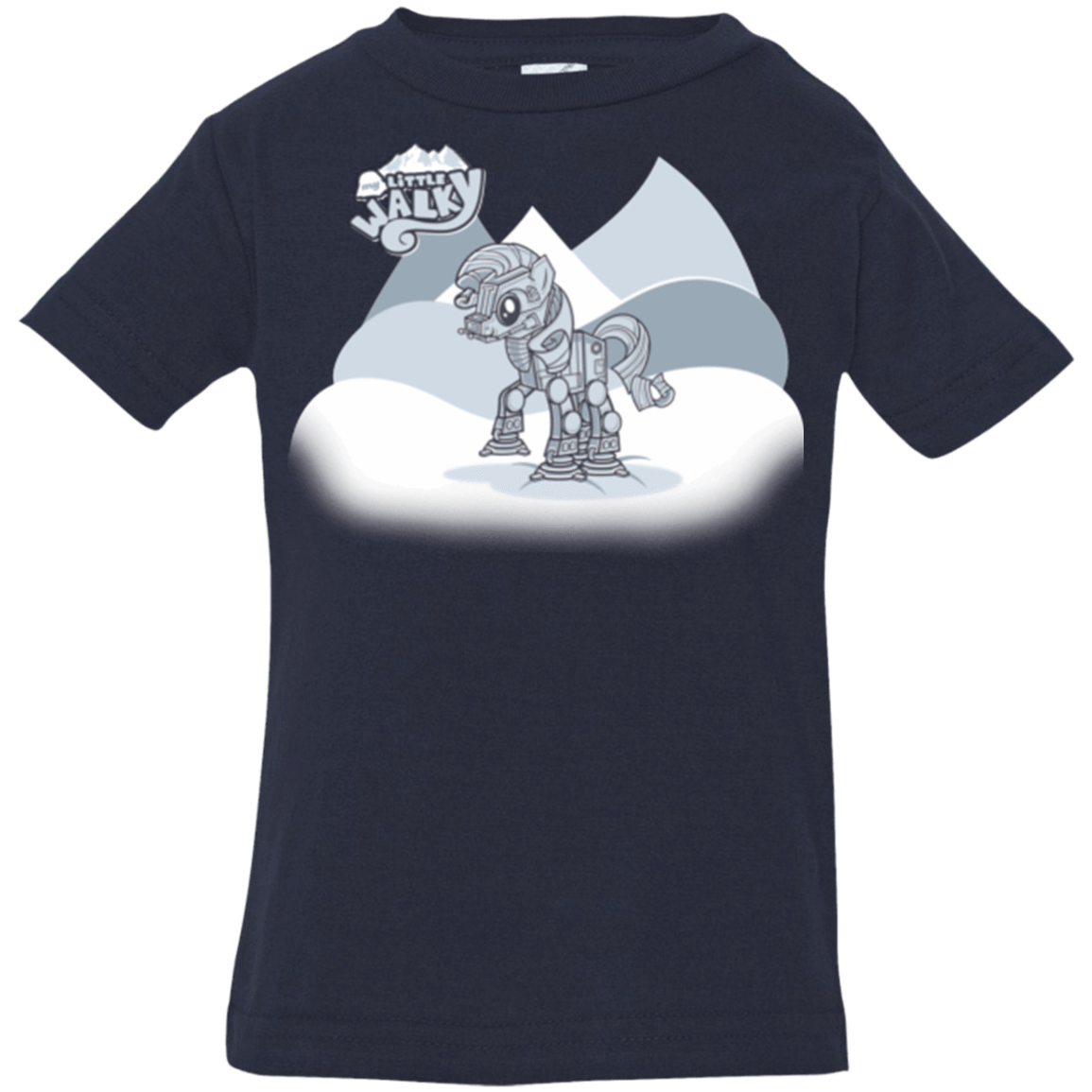 T-Shirts Navy / 6 Months my little walky Infant Premium T-Shirt