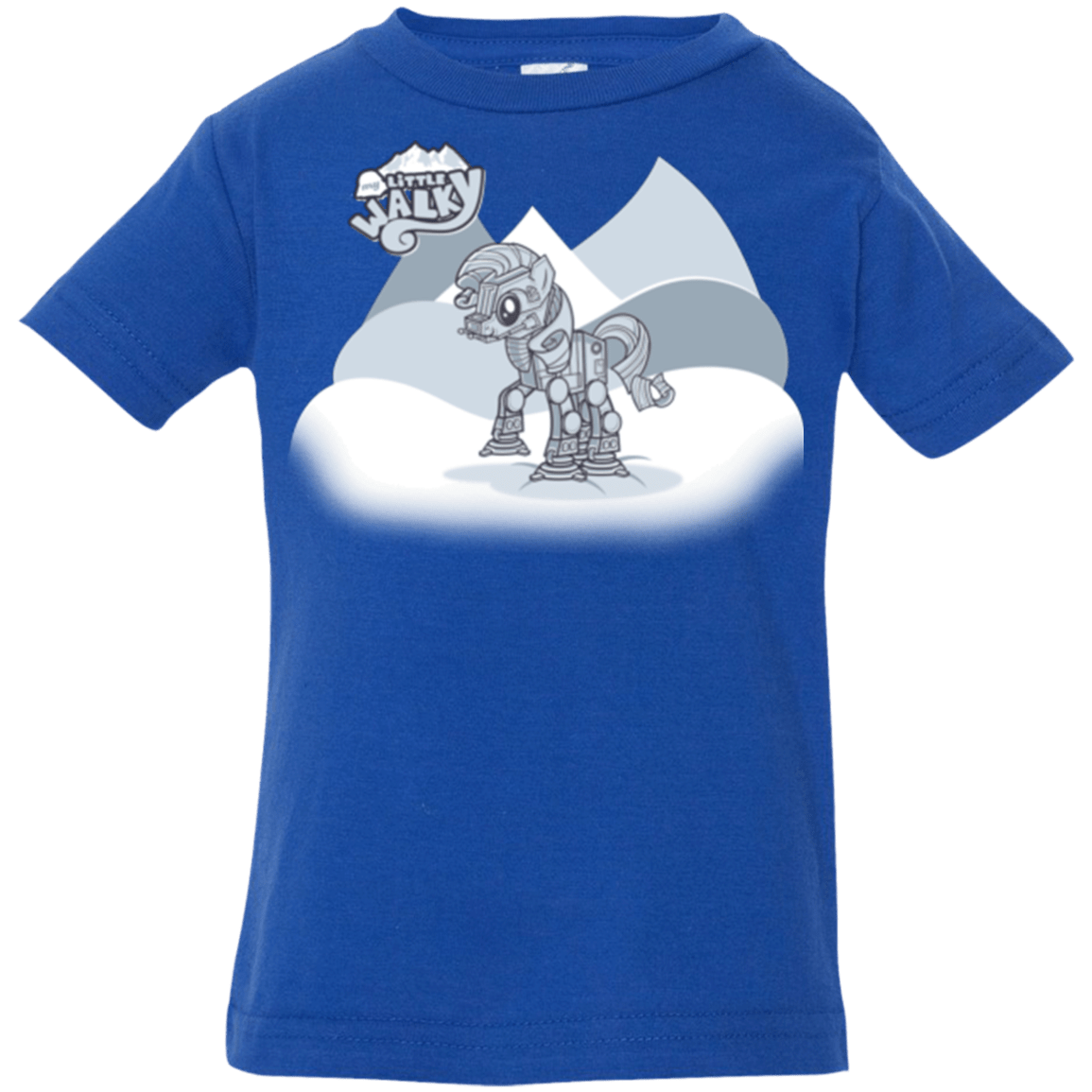 T-Shirts Royal / 6 Months my little walky Infant Premium T-Shirt