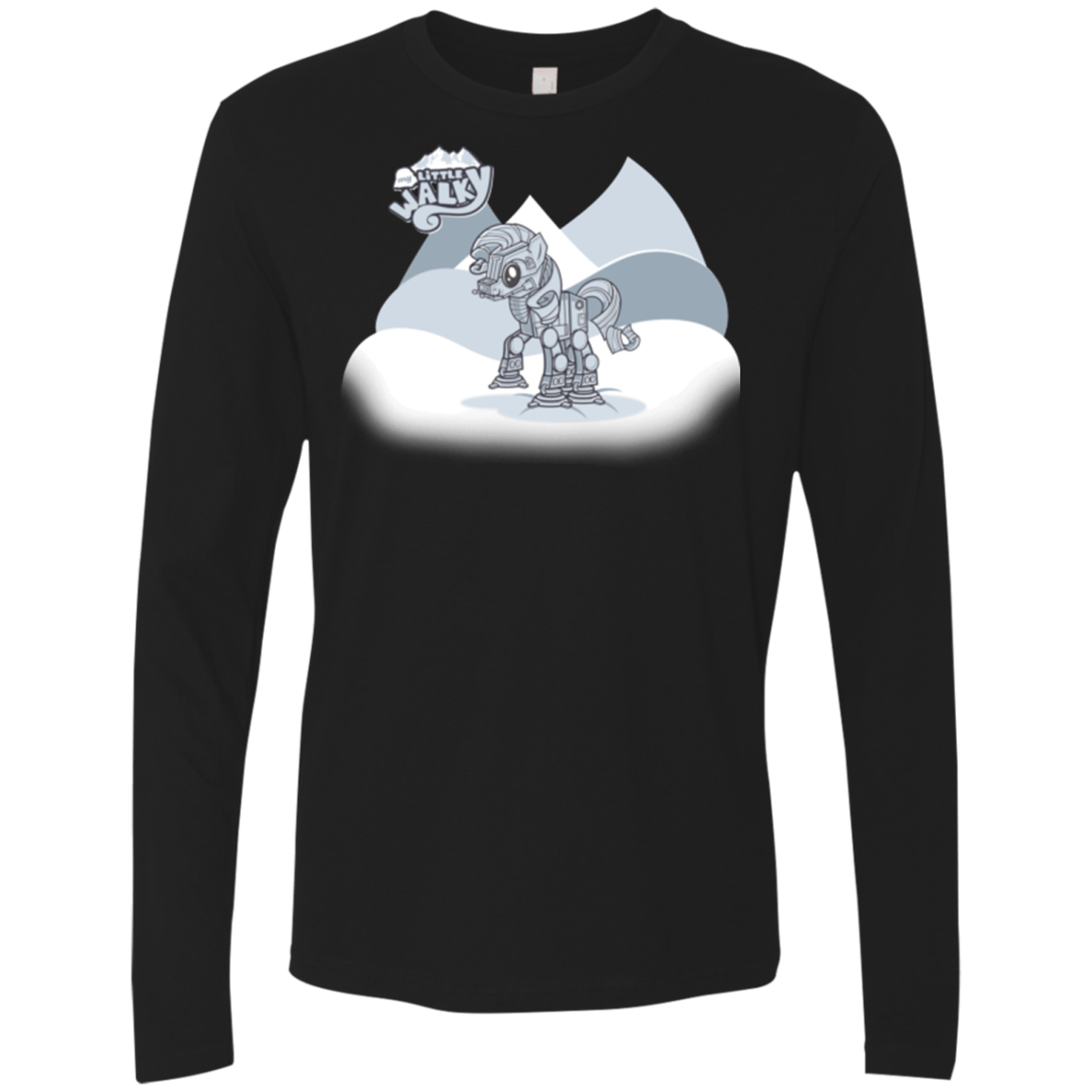 T-Shirts Black / Small my little walky Men's Premium Long Sleeve