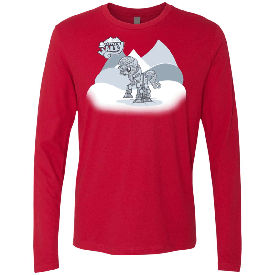 T-Shirts Red / Small my little walky Men's Premium Long Sleeve