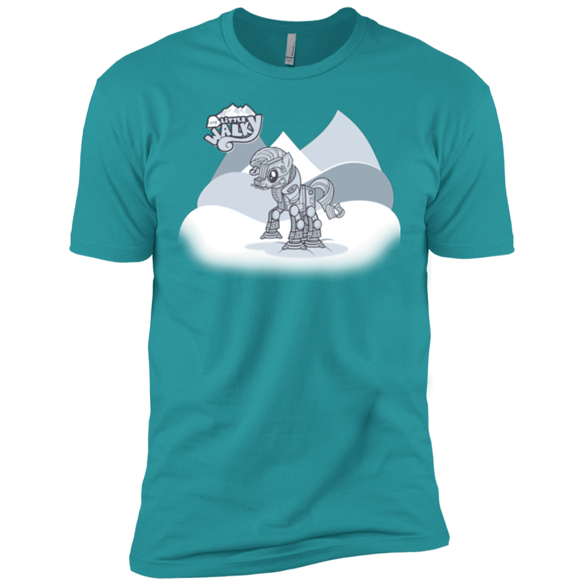 T-Shirts Tahiti Blue / X-Small my little walky Men's Premium T-Shirt