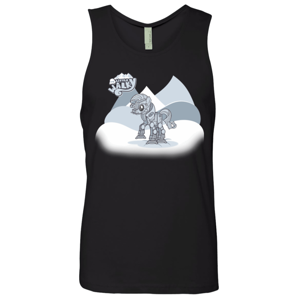 T-Shirts Black / Small my little walky Men's Premium Tank Top