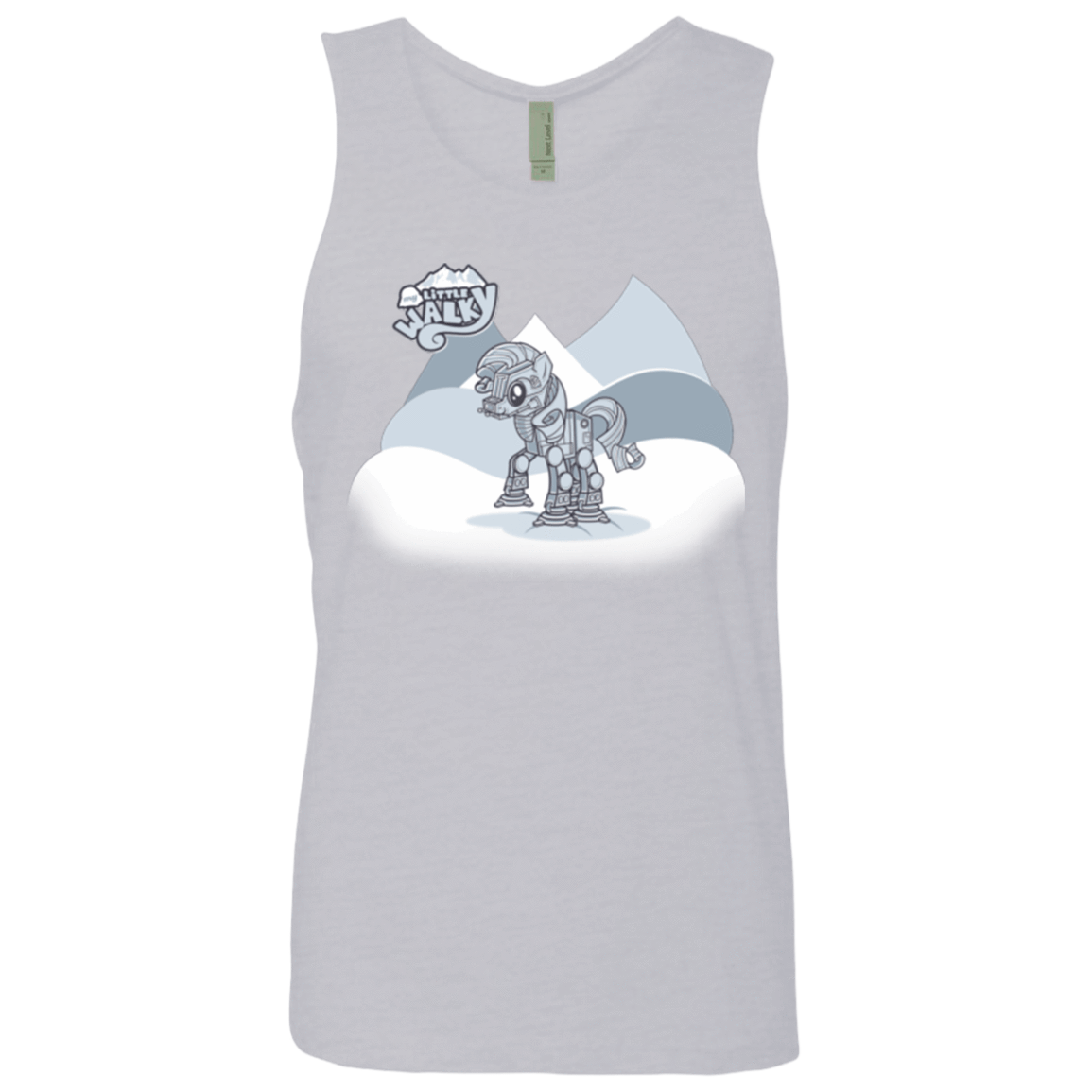T-Shirts Heather Grey / Small my little walky Men's Premium Tank Top