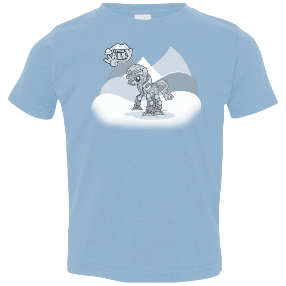 T-Shirts Light Blue / 2T my little walky Toddler Premium T-Shirt
