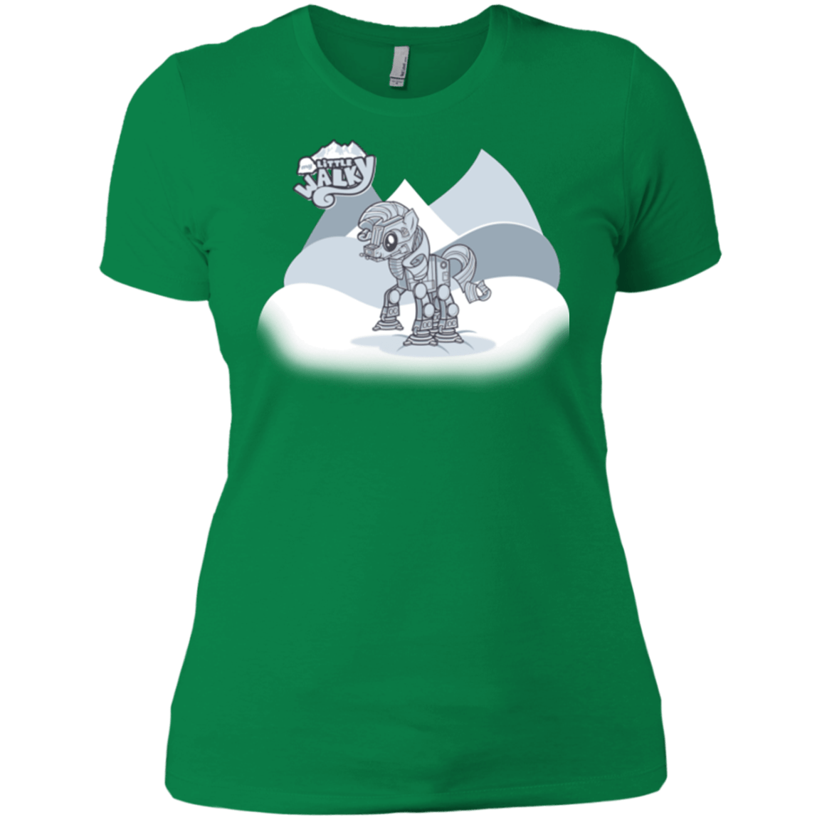 T-Shirts Kelly Green / X-Small my little walky Women's Premium T-Shirt