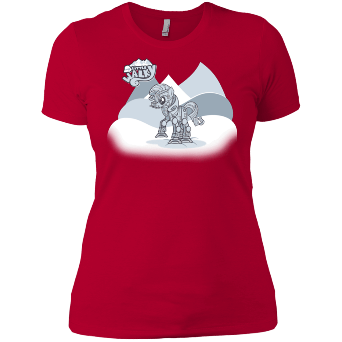 T-Shirts Red / X-Small my little walky Women's Premium T-Shirt