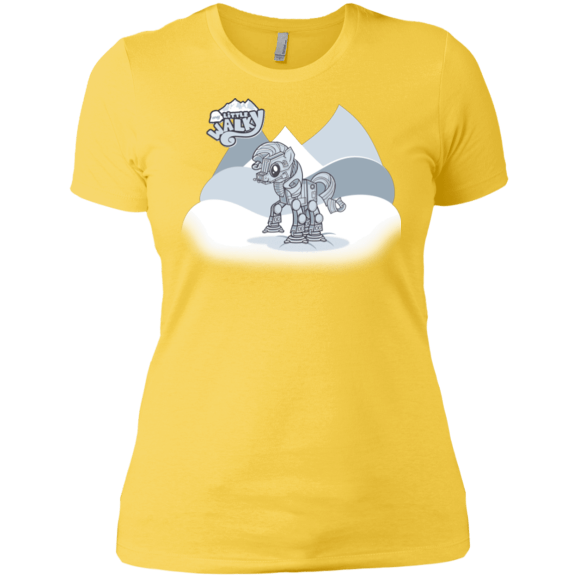T-Shirts Vibrant Yellow / X-Small my little walky Women's Premium T-Shirt