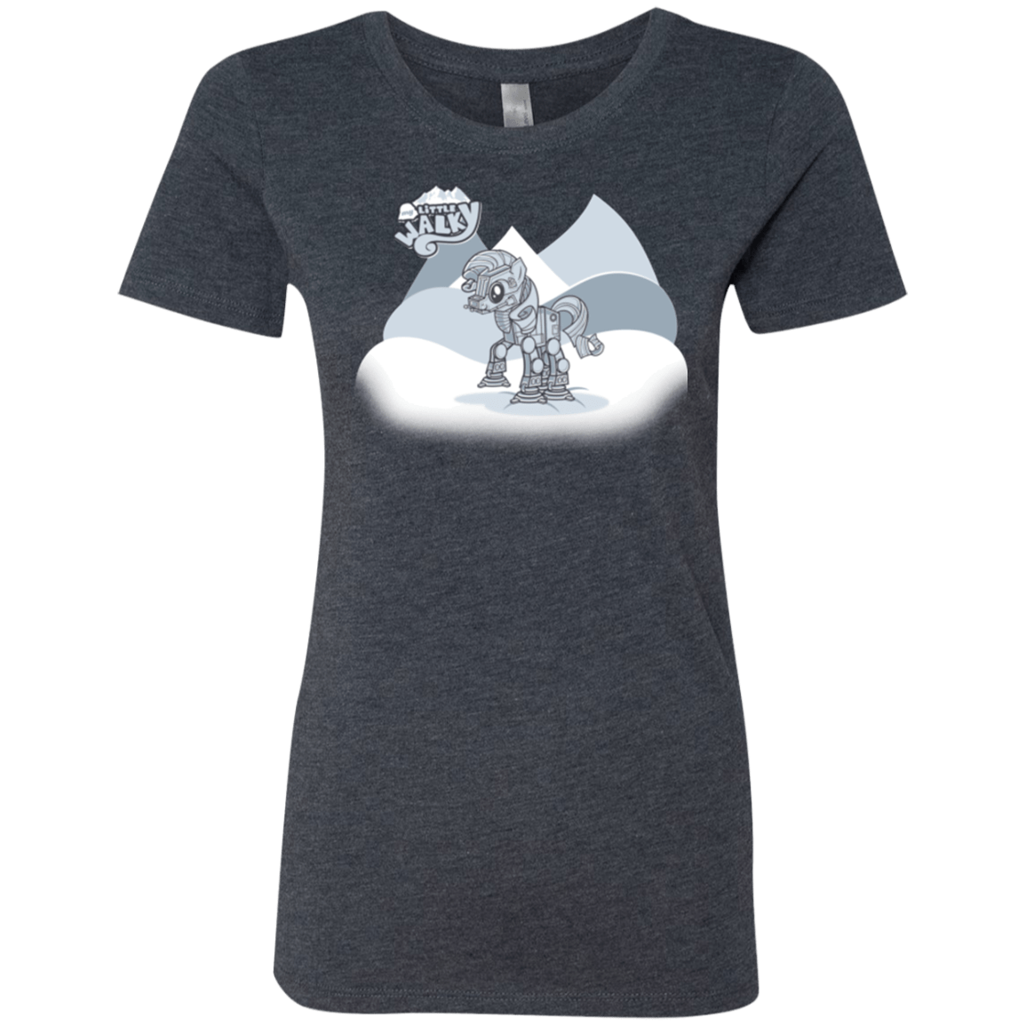 T-Shirts Vintage Navy / Small my little walky Women's Triblend T-Shirt