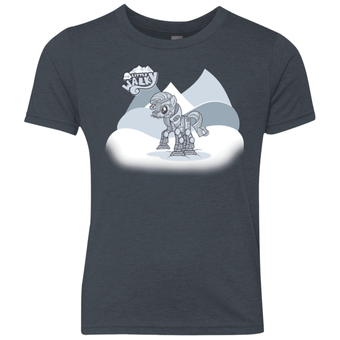 T-Shirts Vintage Navy / YXS my little walky Youth Triblend T-Shirt