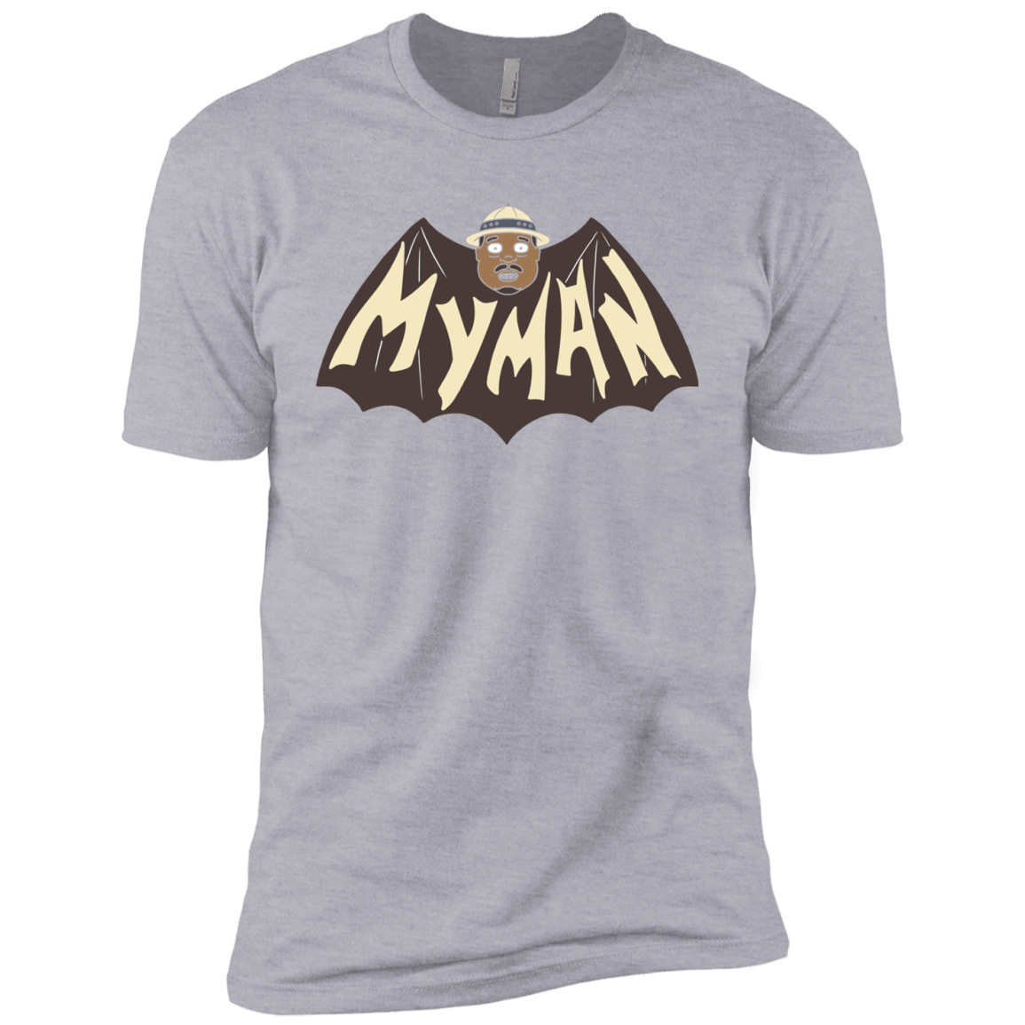 T-Shirts Heather Grey / YXS My Man! Boys Premium T-Shirt