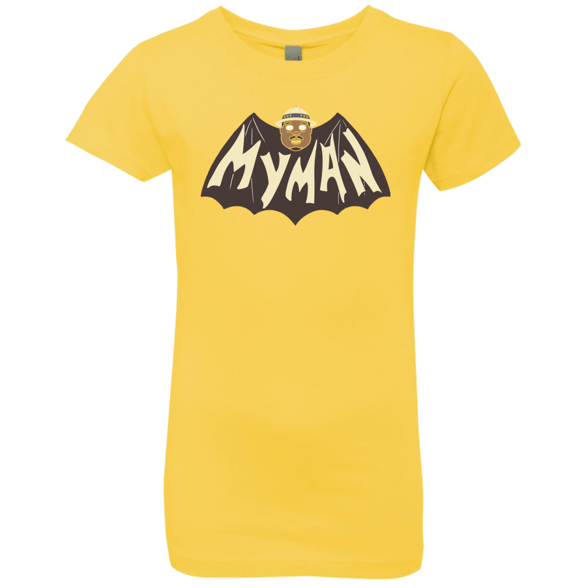 T-Shirts Vibrant Yellow / YXS My Man! Girls Premium T-Shirt