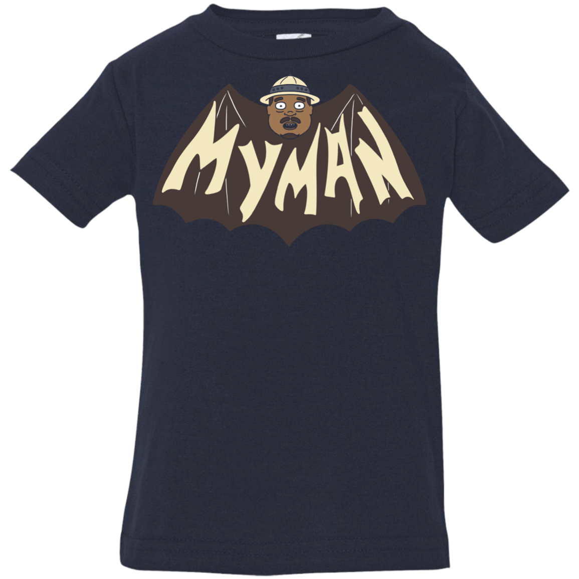 T-Shirts Navy / 6 Months My Man! Infant Premium T-Shirt