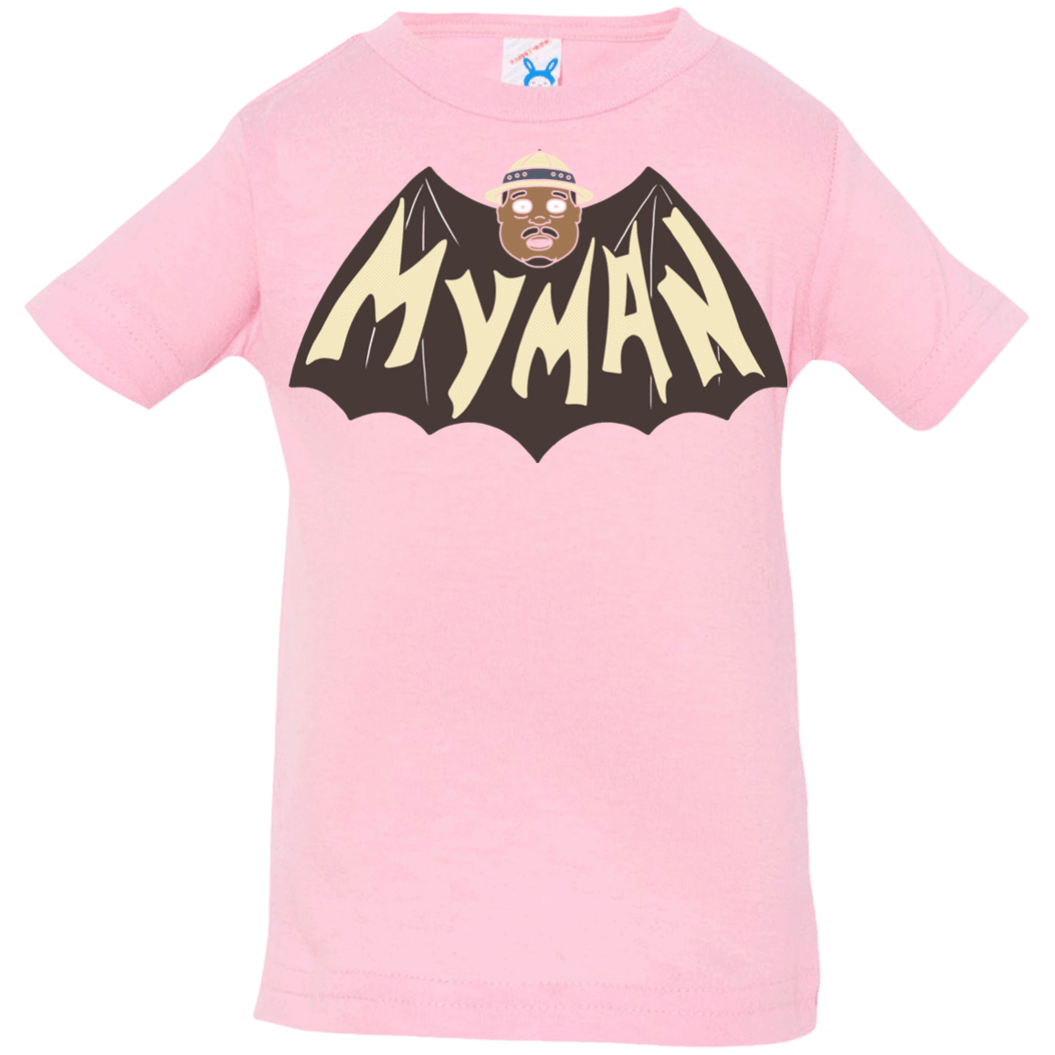 T-Shirts Pink / 6 Months My Man! Infant Premium T-Shirt