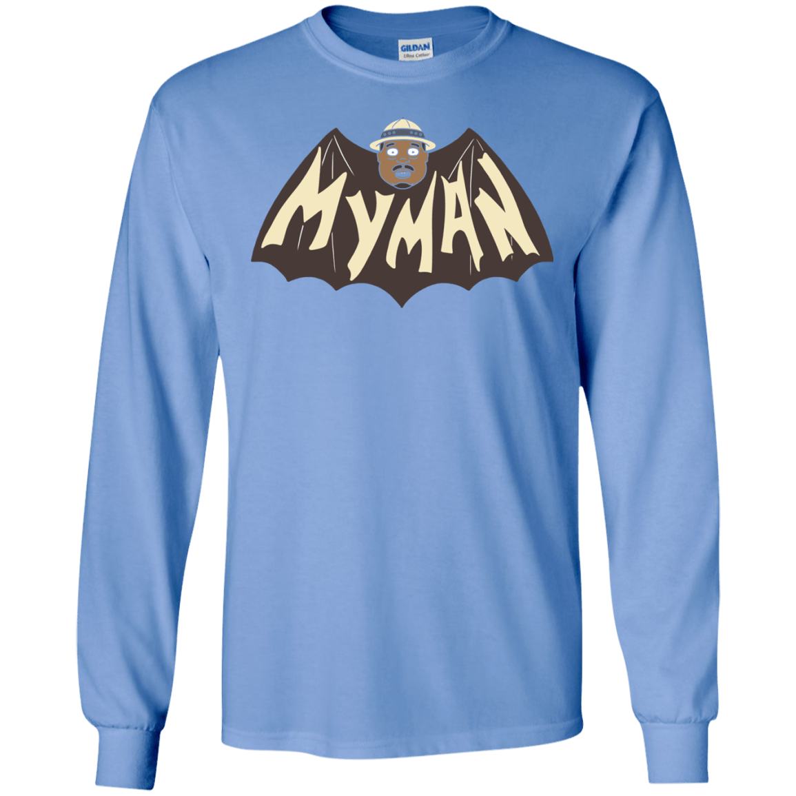 T-Shirts Carolina Blue / S My Man! Men's Long Sleeve T-Shirt