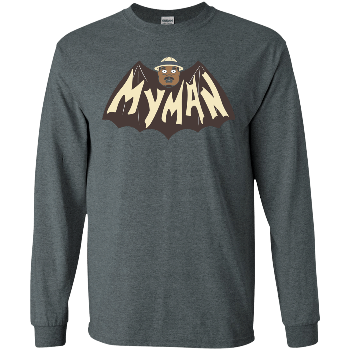 T-Shirts Dark Heather / S My Man! Men's Long Sleeve T-Shirt