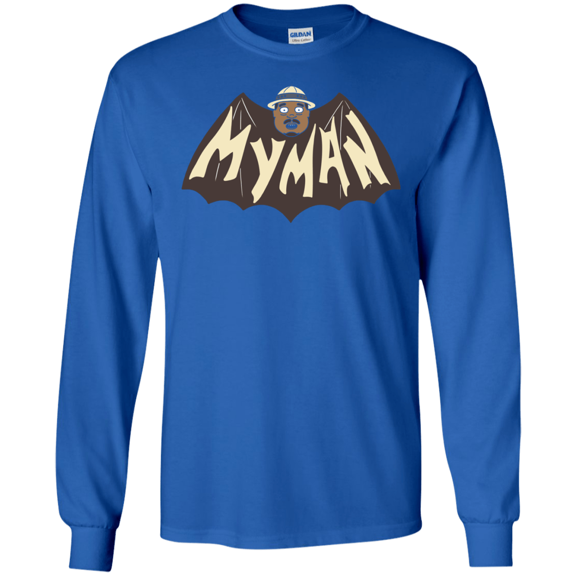 T-Shirts Royal / S My Man! Men's Long Sleeve T-Shirt