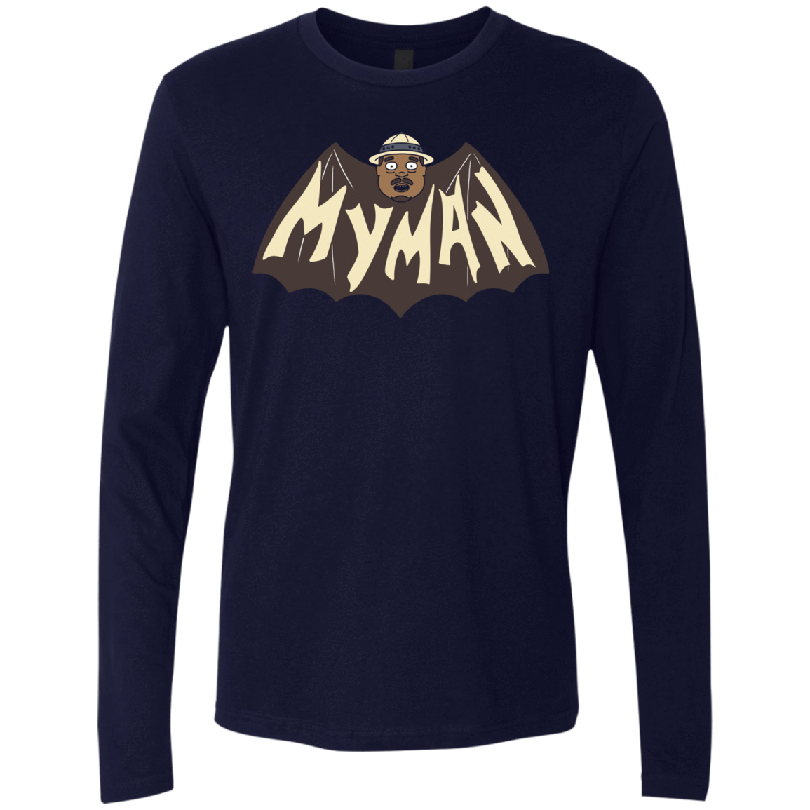 T-Shirts Midnight Navy / S My Man! Men's Premium Long Sleeve