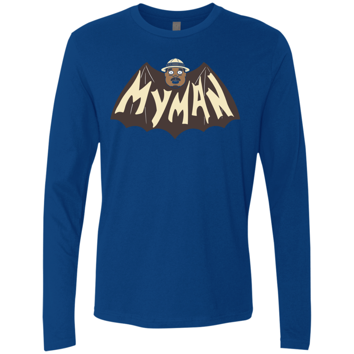 T-Shirts Royal / S My Man! Men's Premium Long Sleeve