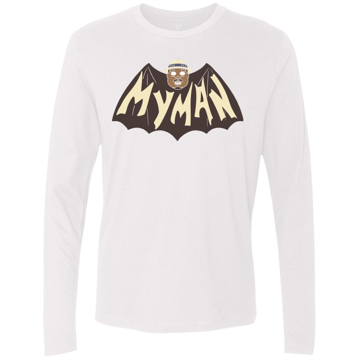 T-Shirts White / S My Man! Men's Premium Long Sleeve