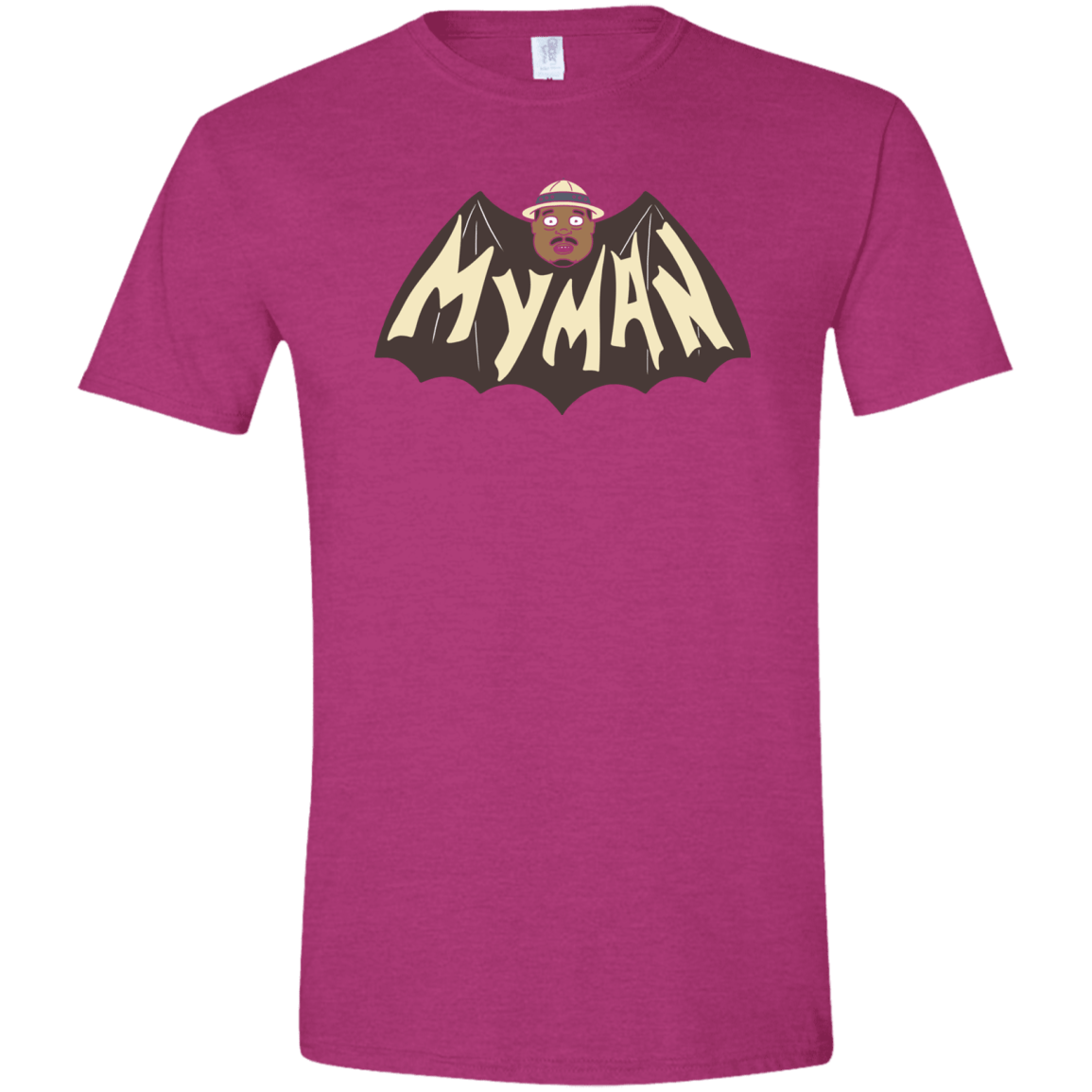 T-Shirts Antique Heliconia / S My Man! Men's Semi-Fitted Softstyle