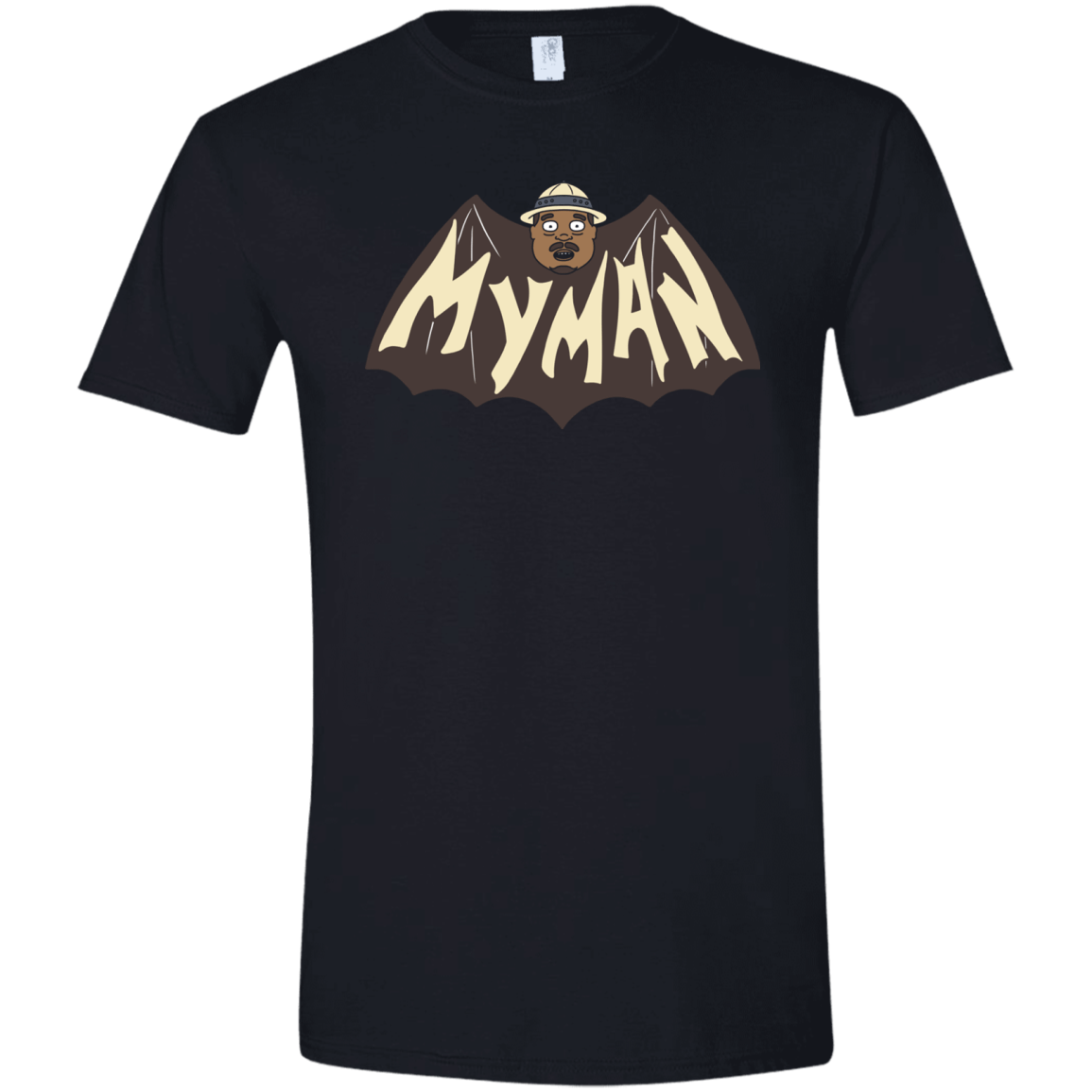 T-Shirts Black / X-Small My Man! Men's Semi-Fitted Softstyle