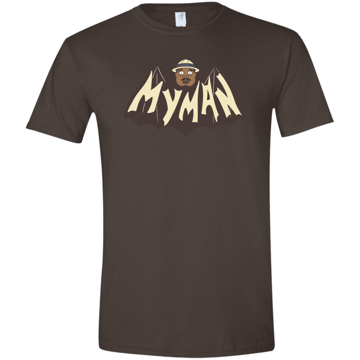 T-Shirts Dark Chocolate / S My Man! Men's Semi-Fitted Softstyle