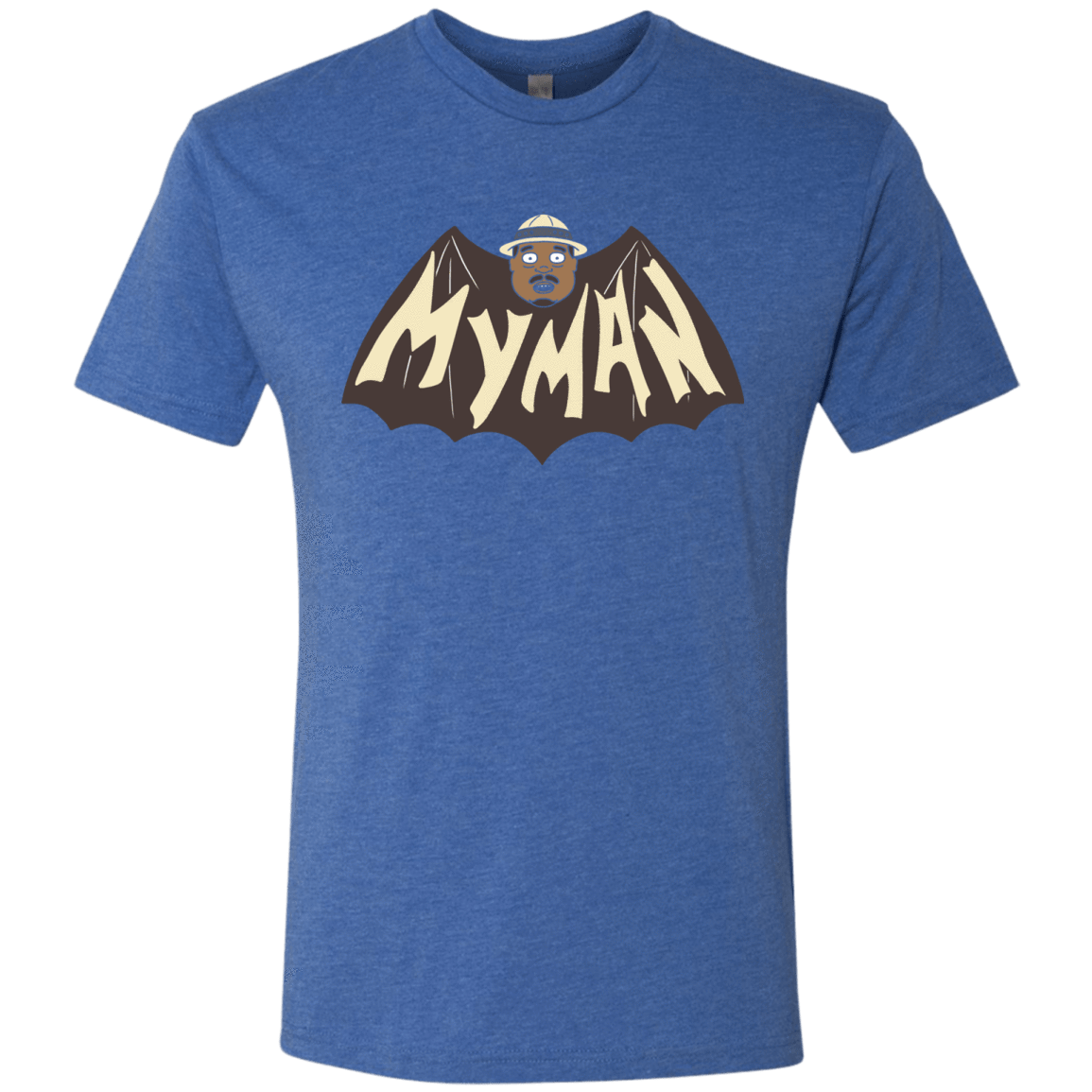 T-Shirts Vintage Royal / S My Man! Men's Triblend T-Shirt