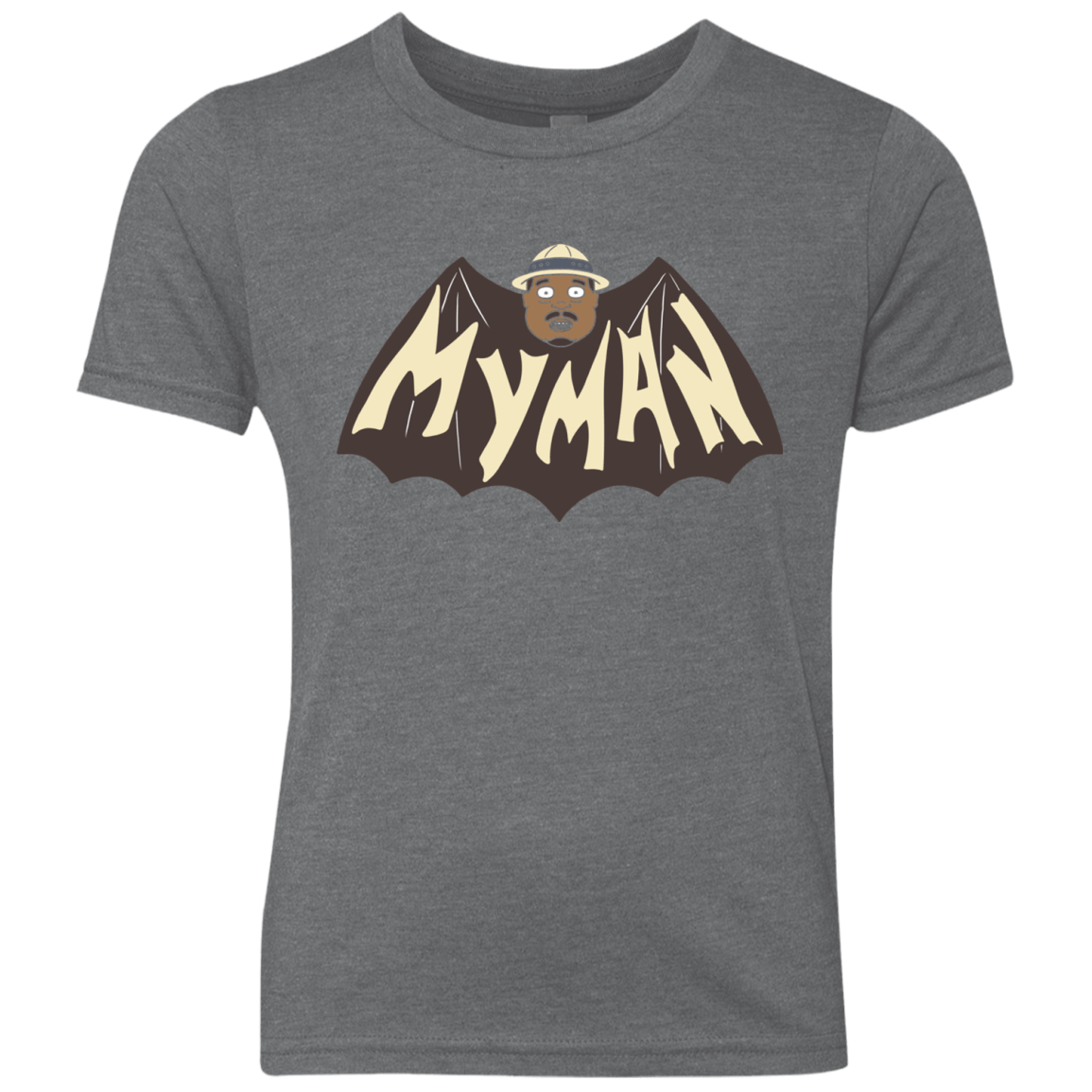 T-Shirts Premium Heather / YXS My Man! Youth Triblend T-Shirt