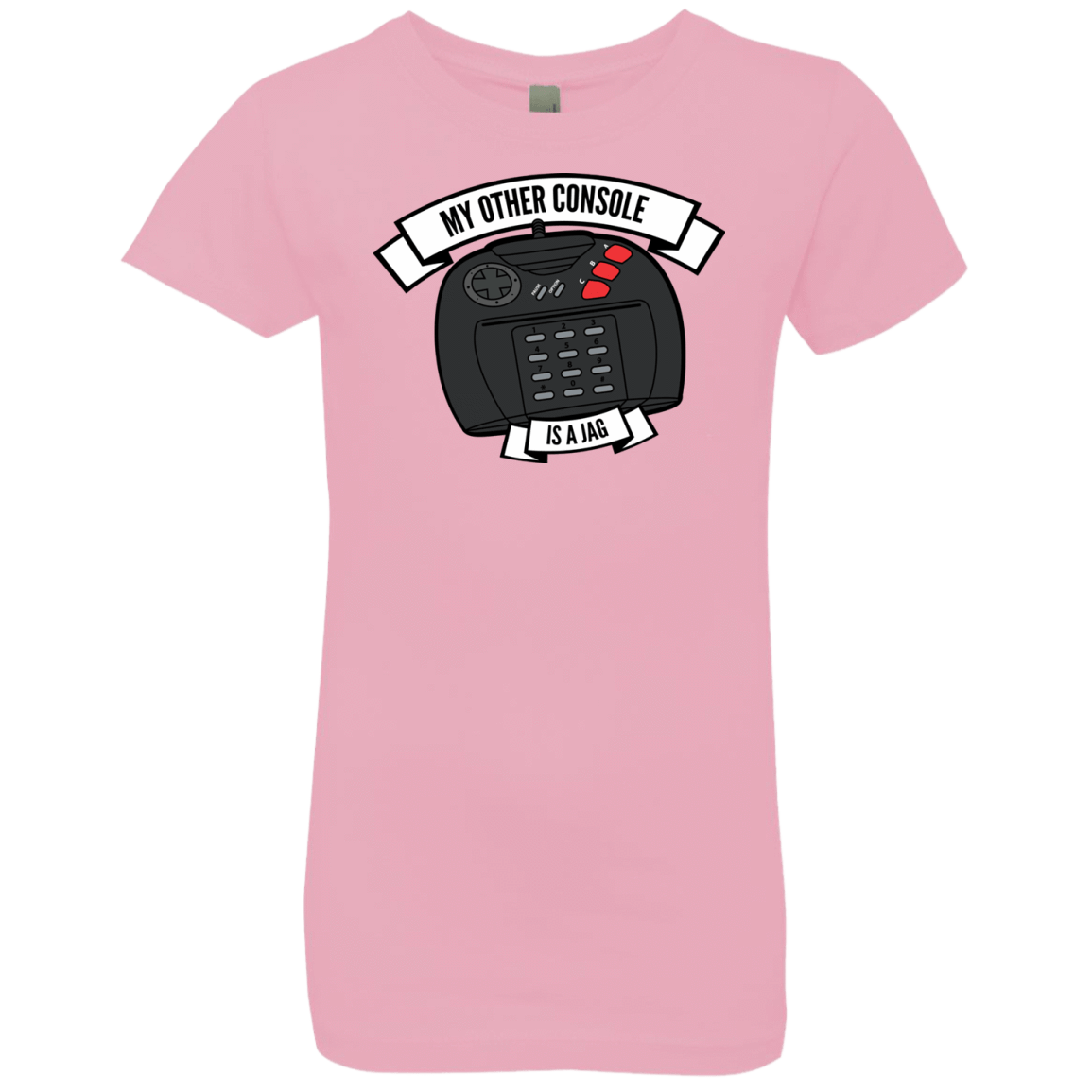 T-Shirts Light Pink / YXS My Other Console Is A Jag Girls Premium T-Shirt
