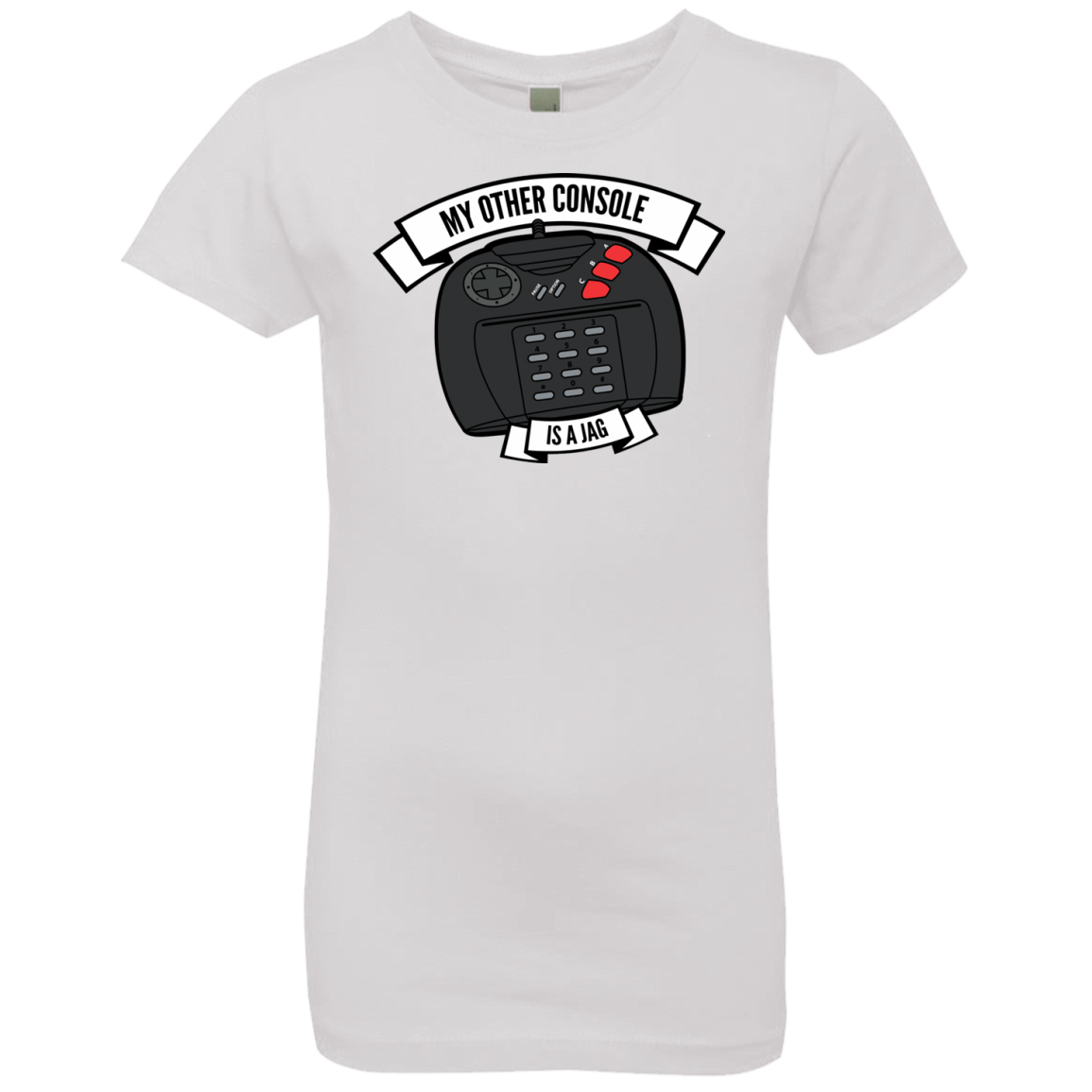 T-Shirts White / YXS My Other Console Is A Jag Girls Premium T-Shirt