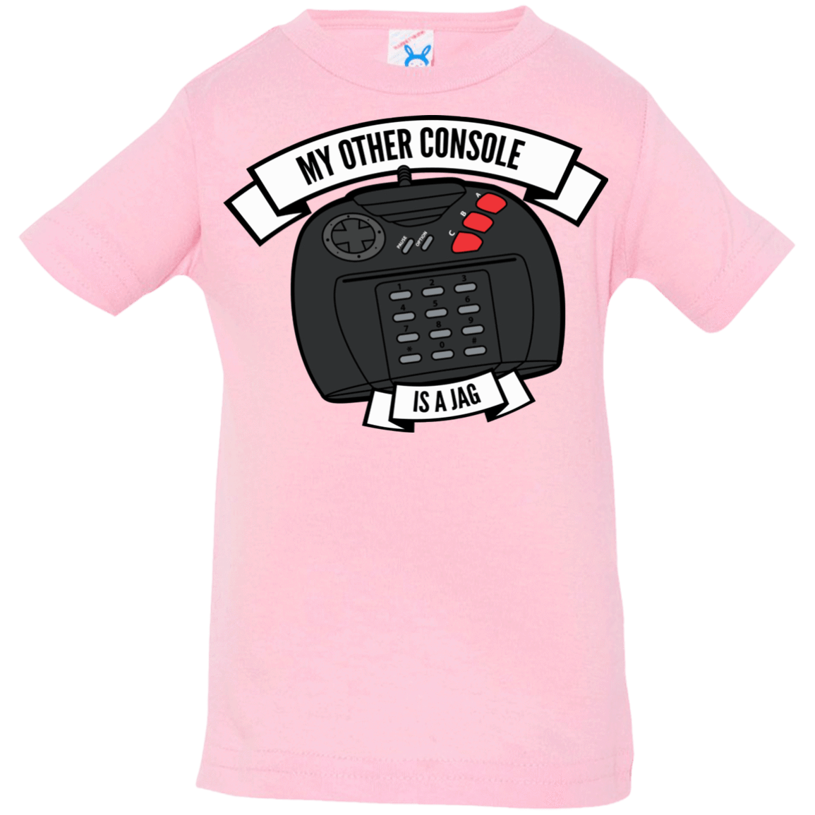 T-Shirts Pink / 6 Months My Other Console Is A Jag Infant Premium T-Shirt