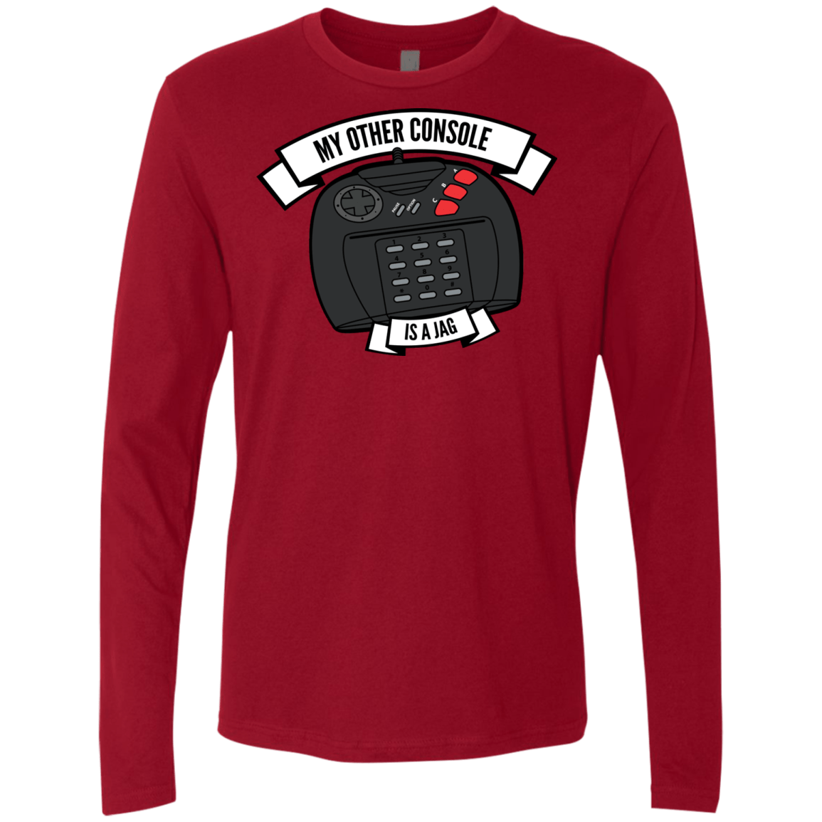 My Other Console Is A Jag Men's Premium Long Sleeve