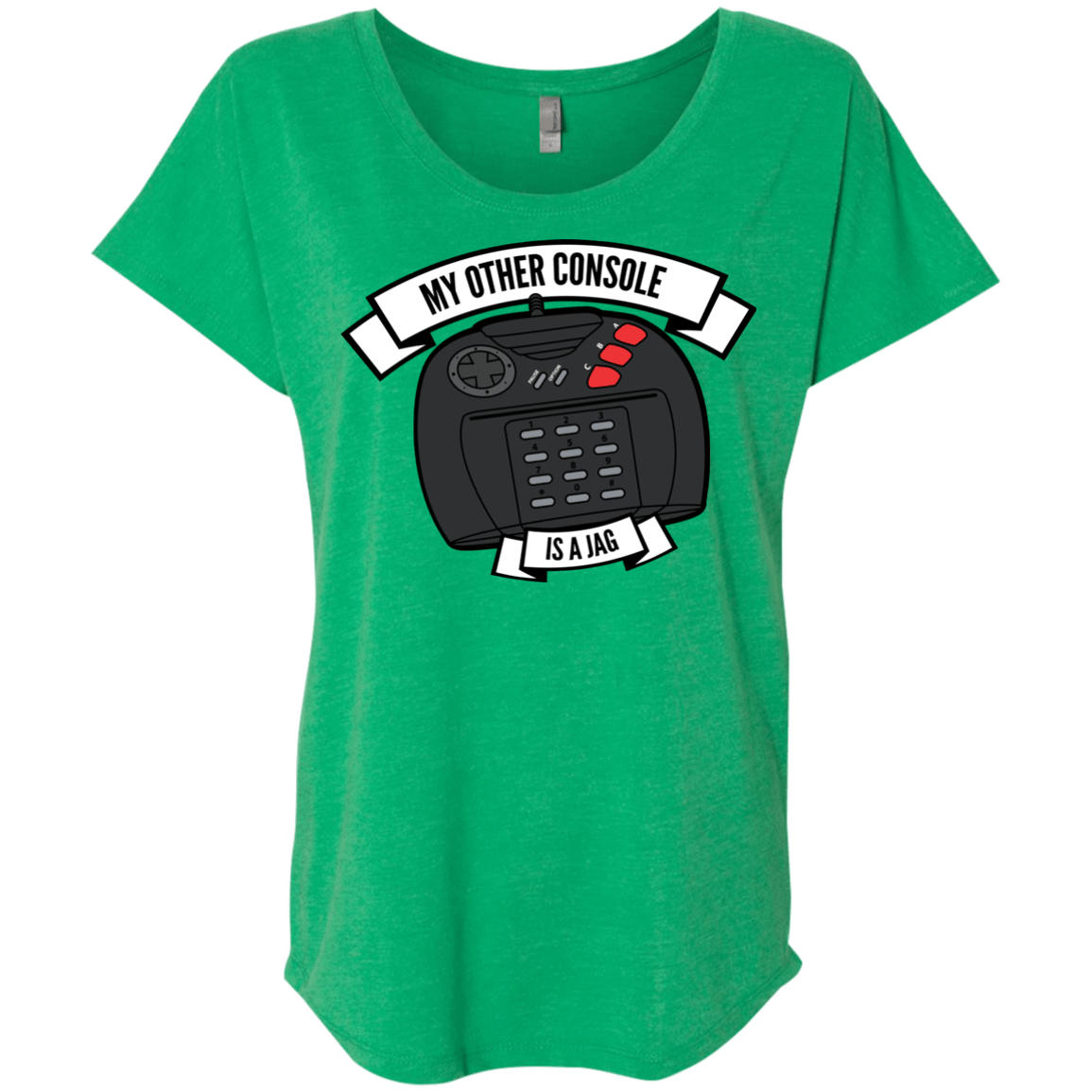 My Other Console Is A Jag Triblend Dolman Sleeve