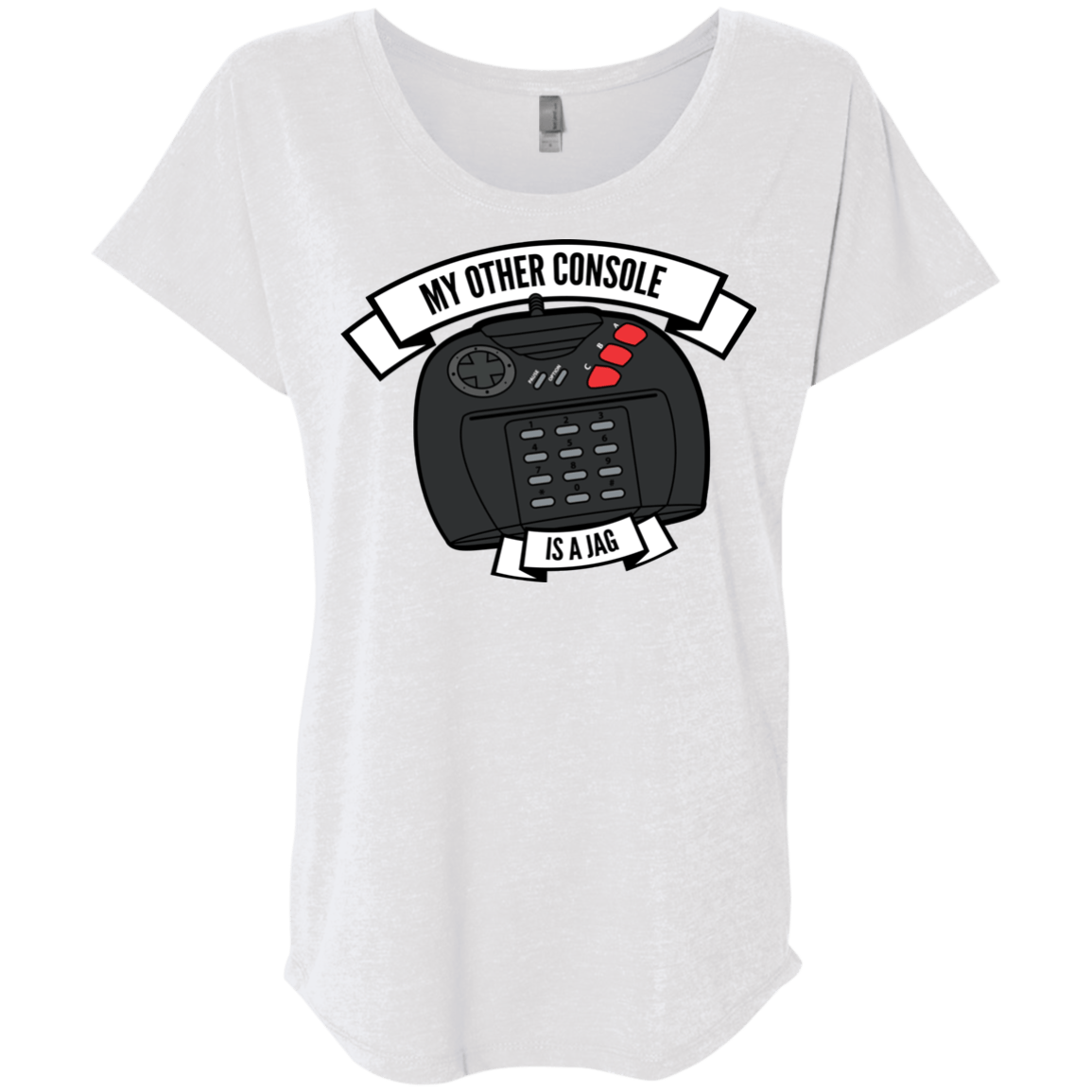 My Other Console Is A Jag Triblend Dolman Sleeve