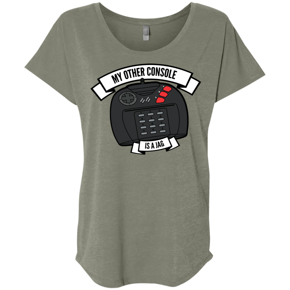 My Other Console Is A Jag Triblend Dolman Sleeve